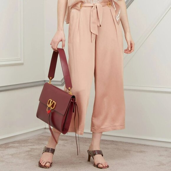 Zimmermann Snake-effect Toe Strap Leather Heeled Sandals - Picture 2 of 13